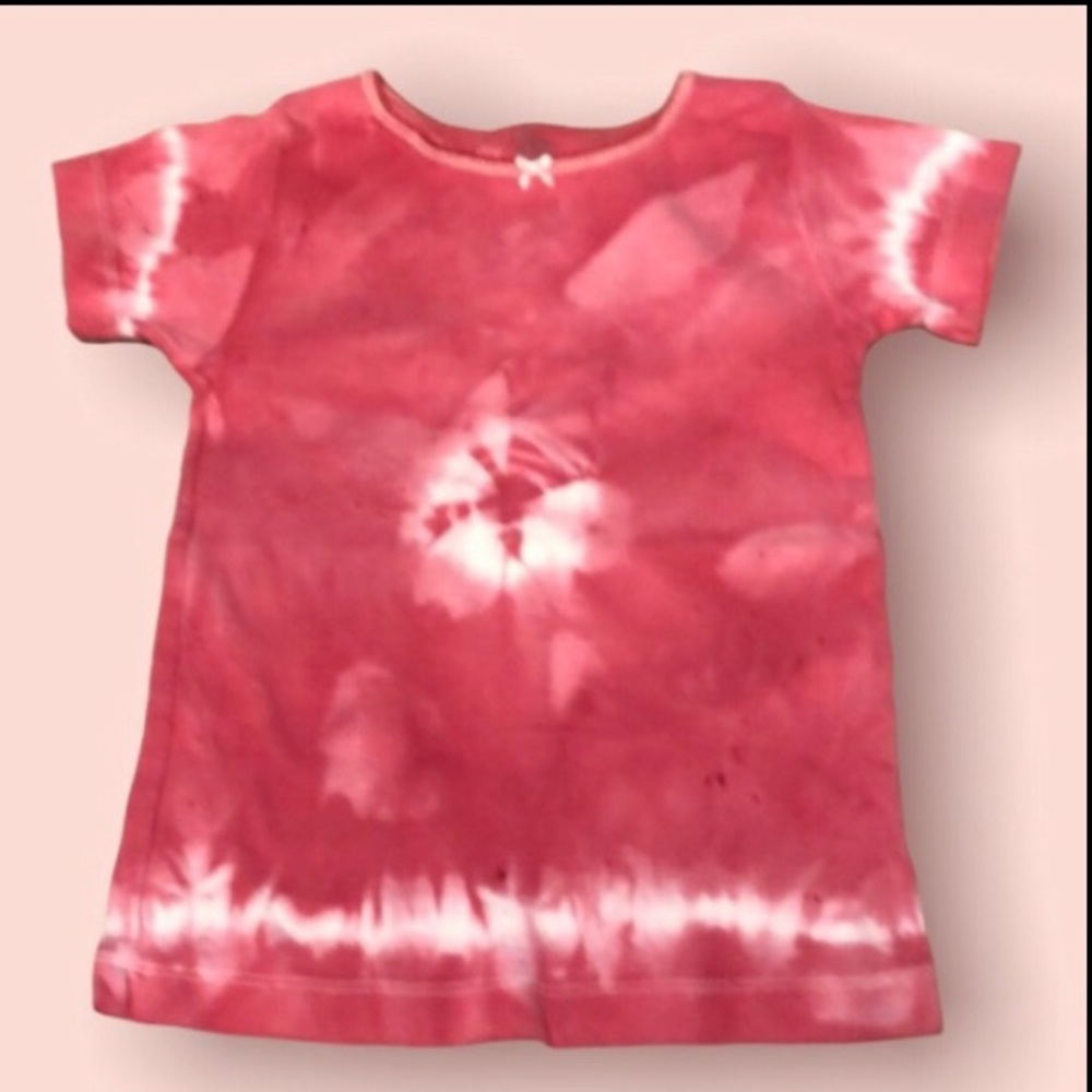 NWOT Girl’s Carter Dyed Top Marked 6x. pink